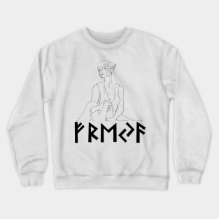 Freyja (Line art Version) Crewneck Sweatshirt